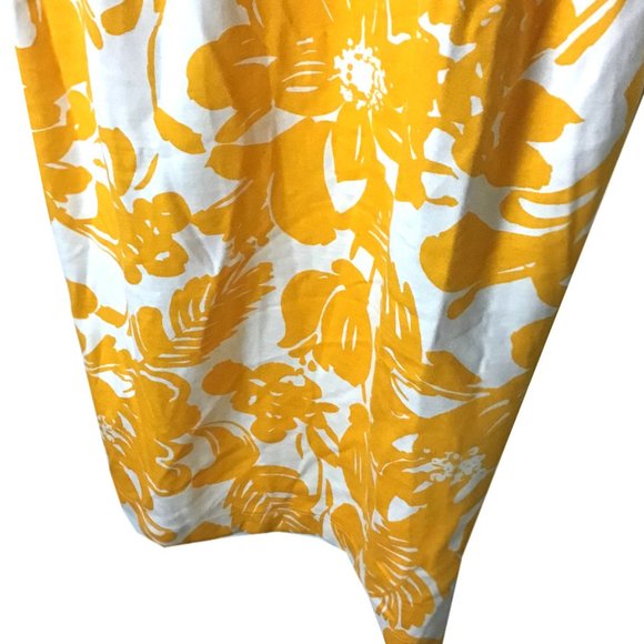 Trina Turk Dresses Trina Turk Zile Yellow White Floral Dress 8